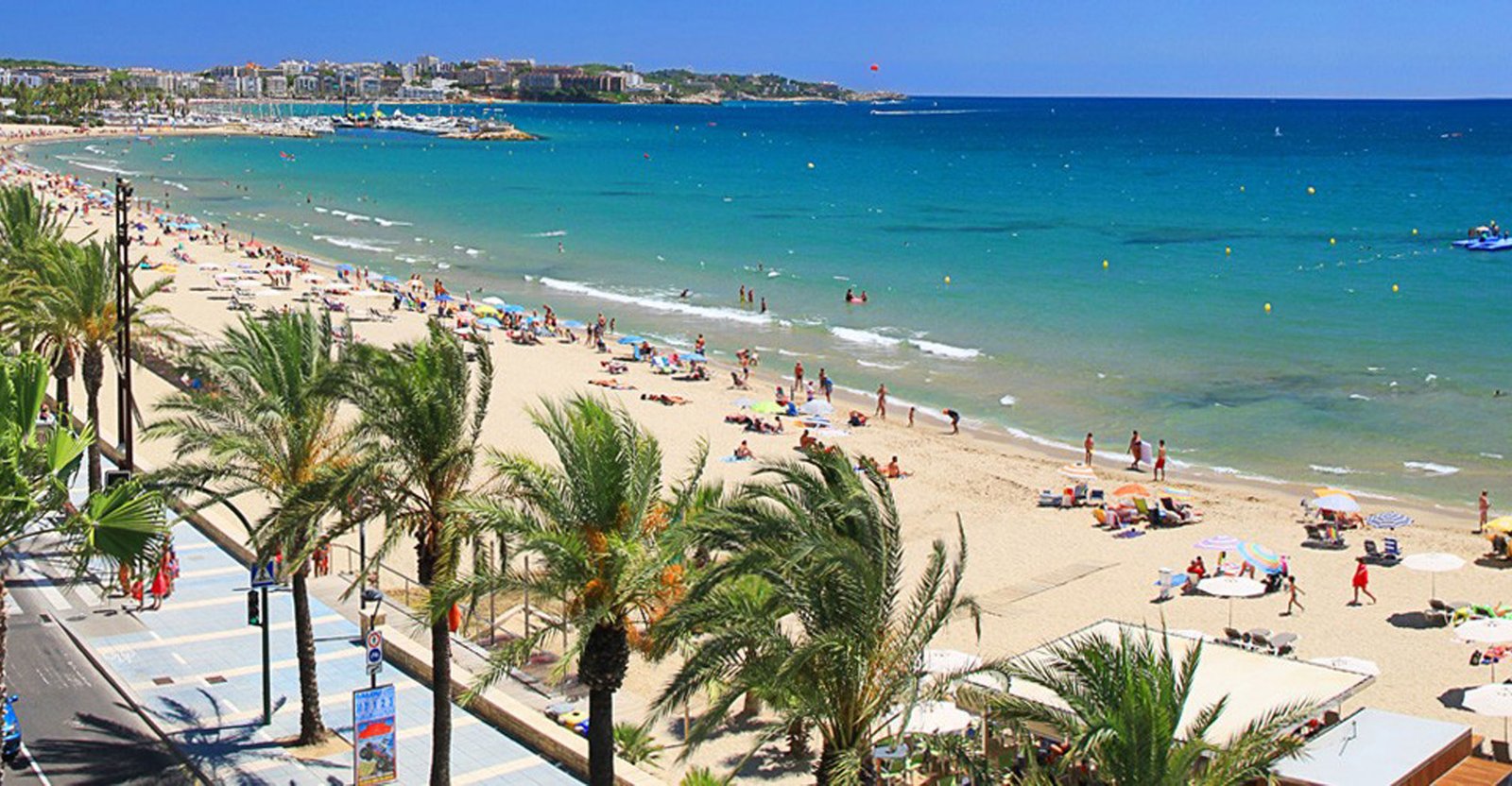 Cambrils and Salou at 57 mi (93km)