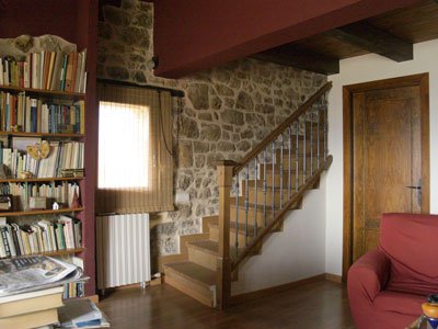 Stairs to the master bedroom