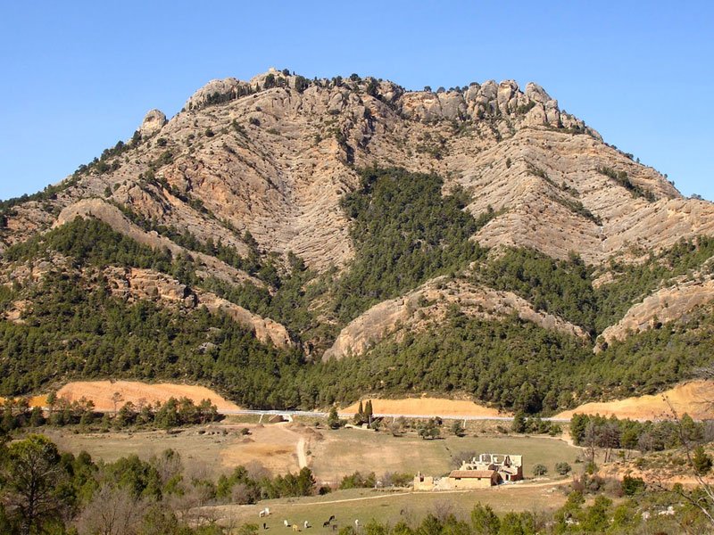 Santa Bàrbara mountain