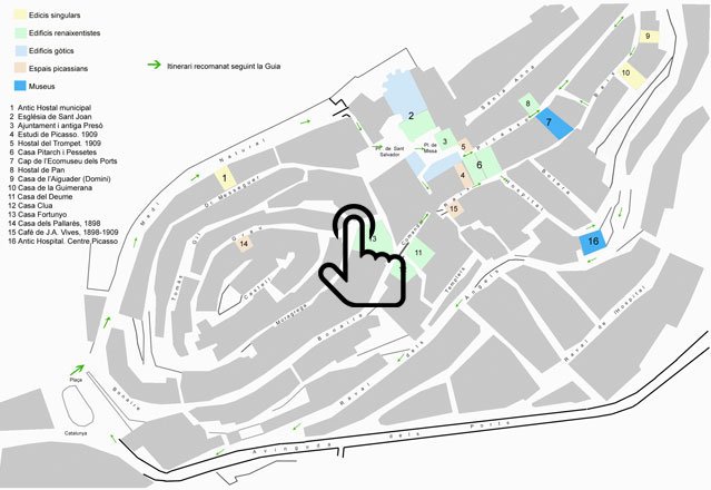 Tourist Map of Horta